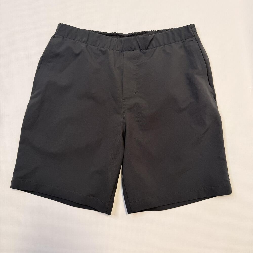 Lululemon Shorts Mens Medium Gray 9 Inch Quick Dry Athletic Running Zip Pocket